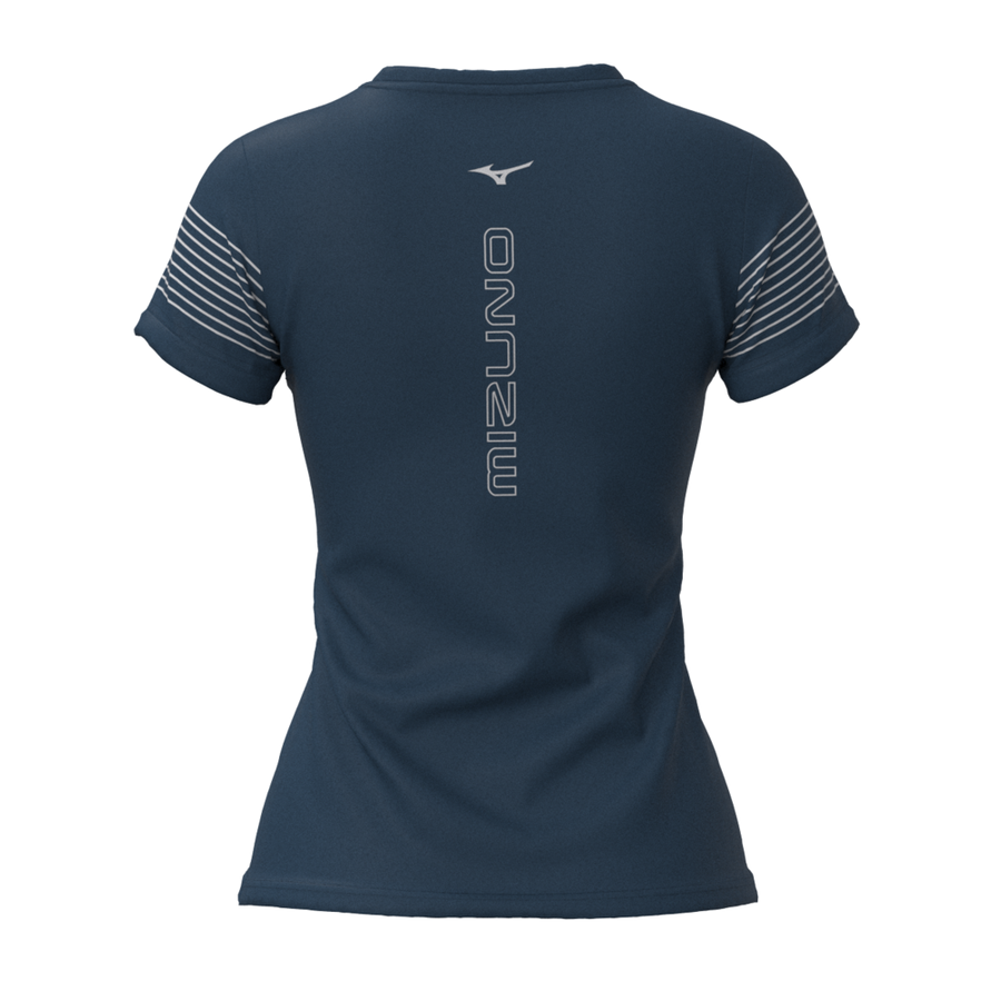Mizuno ATHLETICS MIZUNO T-SHIRT Blue wing teal